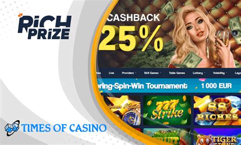 Richprize review RichPrize Casino Review - Slots, Live Games, Pros & Cons 